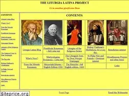 Sites similar to liturgialatina.org