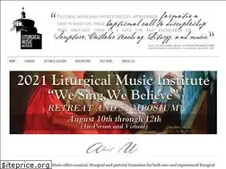 Sites similar to liturgicalmusicinstitute.org