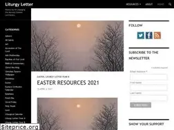 Sites similar to liturgyletter.com