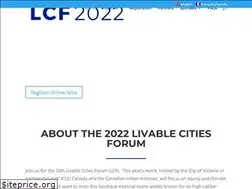 Sites similar to livablecitiesforum.com