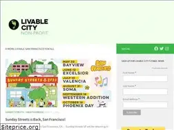 Sites similar to livablecity.org