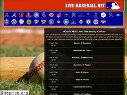 Sites similar to live-baseball.net