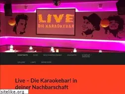 Sites similar to live-diekaraokebar.de
