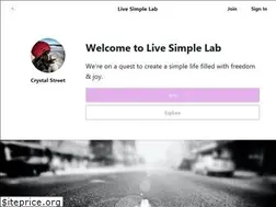 Sites similar to live-simple-lab.mn.co