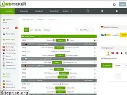 Sites similar to live-ticker.com