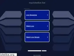 Sites similar to live2.mycricketlive.live