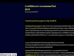 Sites similar to live888score.com