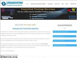 Sites similar to liveadposting.com