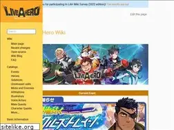 Sites similar to liveahero-wiki.github.io