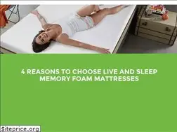Sites similar to liveandsleep.com