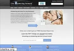 Sites similar to liveanswering.net