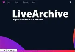 Sites similar to livearchive.net