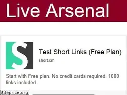 Sites similar to livearsenal.com