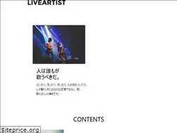 Sites similar to liveartist.info