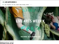 Sites similar to liveartsweek.it