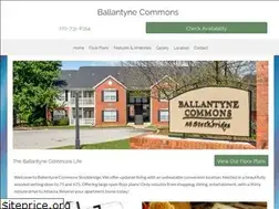 Sites similar to liveatballantynecommons.com
