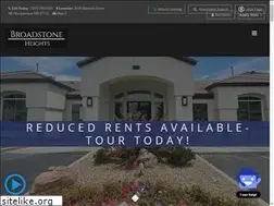 Sites similar to liveatbroadstoneheights.com