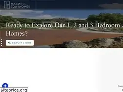 Sites similar to liveatmaxwelltownhomes.com