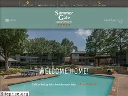 Sites similar to liveatsummergate.com