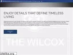 Sites similar to liveatthewilcox.com