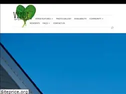 Sites similar to liveatverde.com