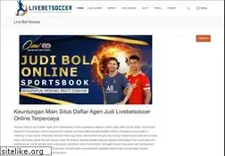 Sites similar to livebetsoccer.com
