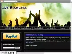 Sites similar to livebootlegconcert.blogspot.com