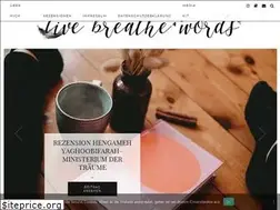 Sites similar to livebreathwords.de