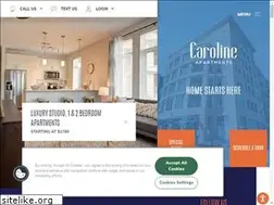 Sites similar to livecarolineapartments.com
