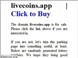 Sites similar to livecoins.app