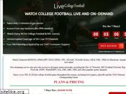 Sites similar to livecollegefootball.net
