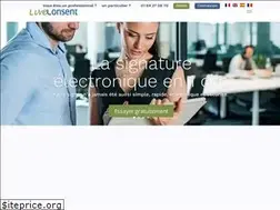 Sites similar to liveconsent.com