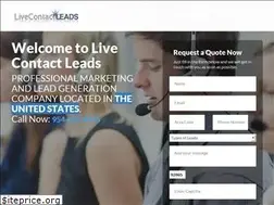 Sites similar to livecontactleads.com