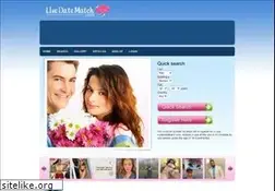 Sites similar to livedatematch.com