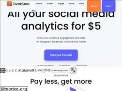 Sites similar to livedune.com
