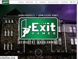 Sites similar to liveexitgames.fi