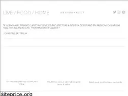 Sites similar to livefoodandhome.com