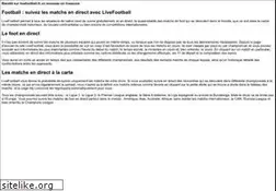 Sites similar to livefootball.fr