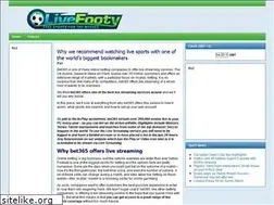 Sites similar to livefooty.me