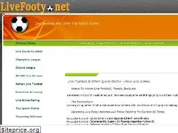 Sites similar to livefooty.net