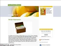 Sites similar to liveforfood.co.uk