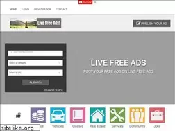 Sites similar to livefreeads.com