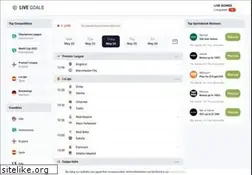Sites similar to livegoals.com