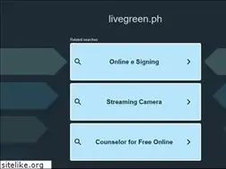 Sites similar to livegreen.ph