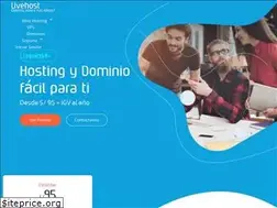 Sites similar to livehost.pe