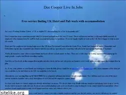 Sites similar to livein-jobs.co.uk