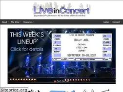 Sites similar to liveinconcerthome.com