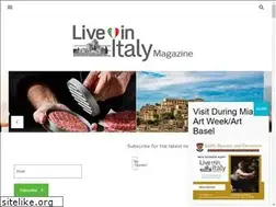 Sites similar to liveinitalymag.com