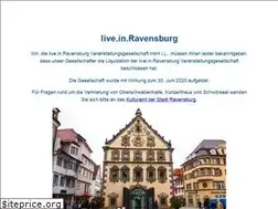 Sites similar to liveinravensburg.de