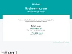 Sites similar to liveinrome.com